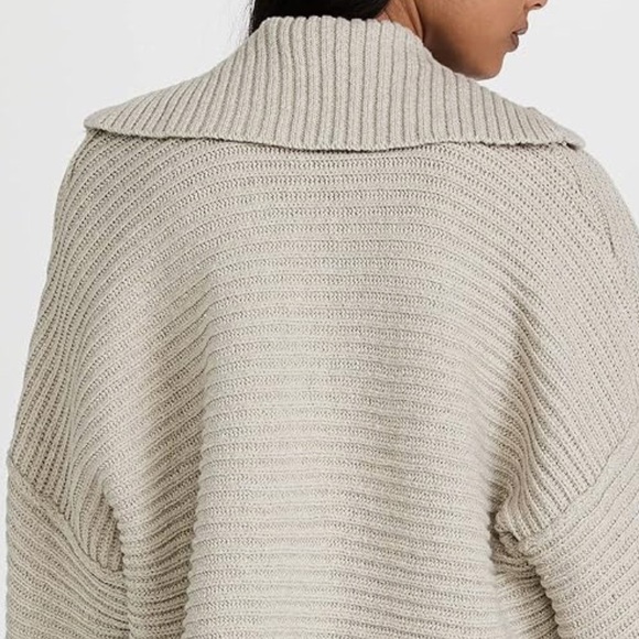 Free People Marlie Pullover in Pebble - Picture 2 of 7